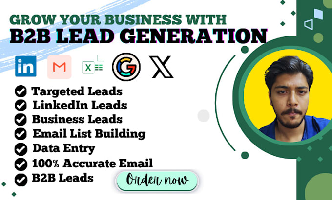 do targeted b2b lead generation and web research