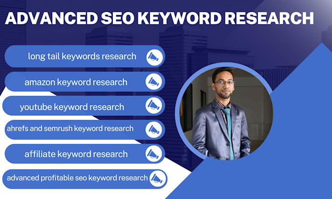 do advanced SEO keyword research and kw ranking competitors analysis