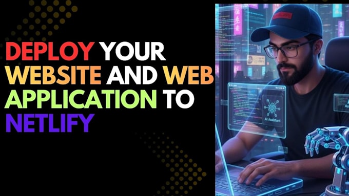 deploy your website and web application to netlify, vercel, and github pages