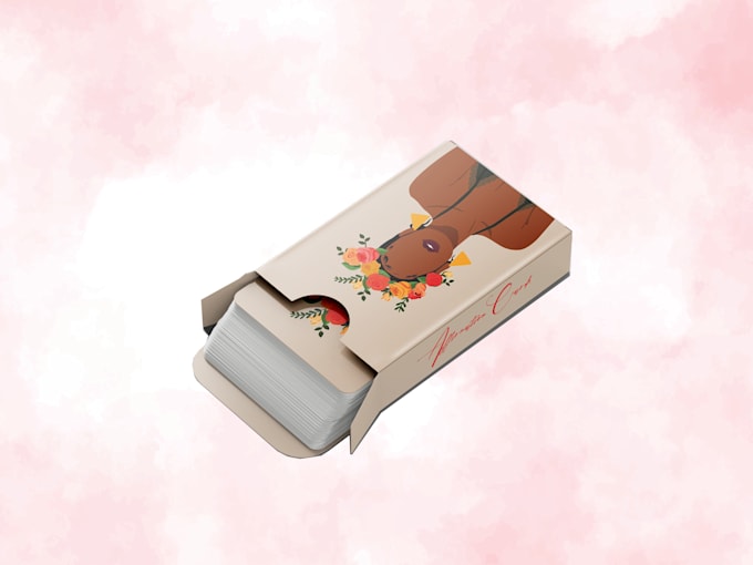 design unique box packaging for your cards