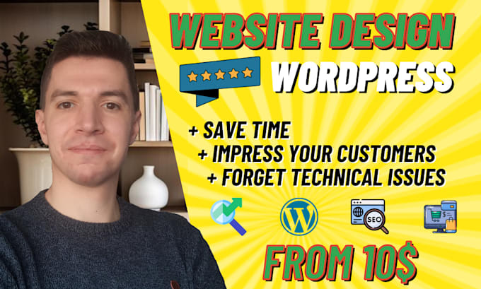 create your responsive wordpress website design