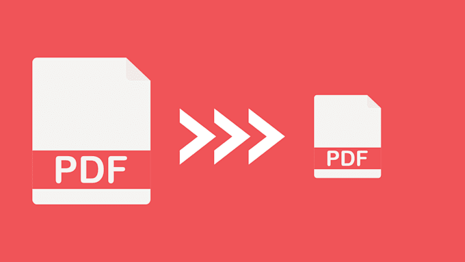 compress PDF and reduce its size and load time