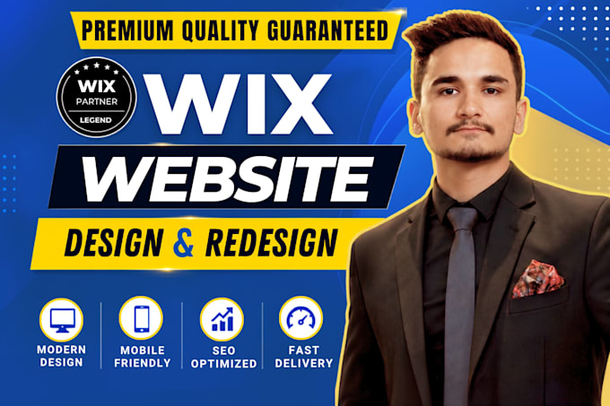 wix website redesign, wix website design, redesign wix website development