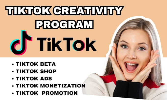 Create and setup tik tok account beta program of monetization for all ...