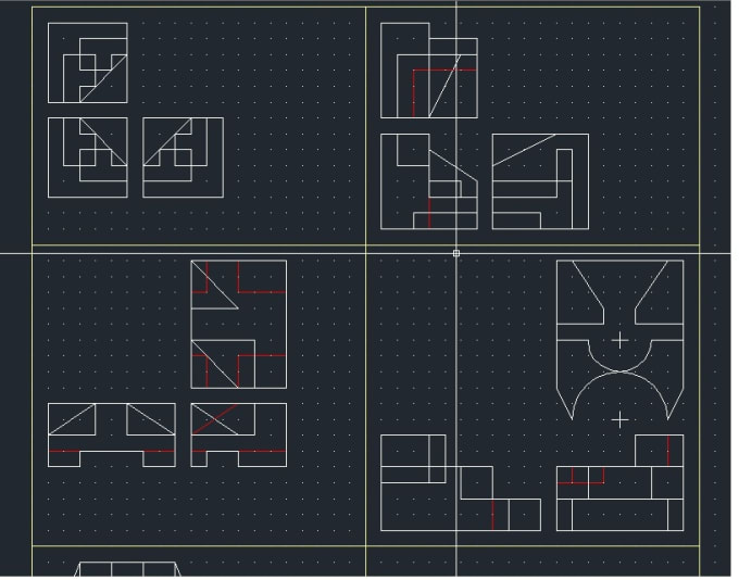 Draw Orthographic Projections Of Any 3d Model Using Autocad By