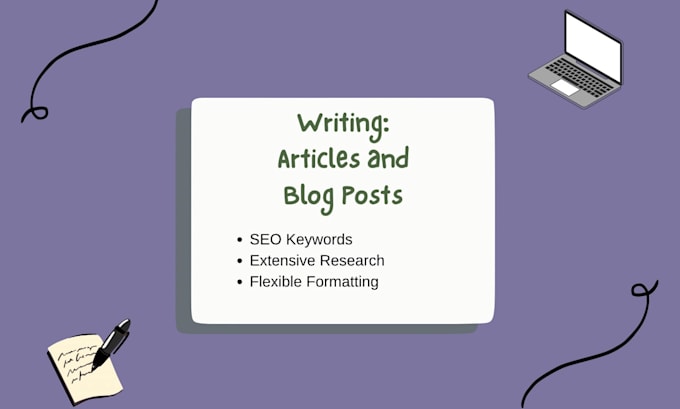 write your entertainment and pop culture blog post or article