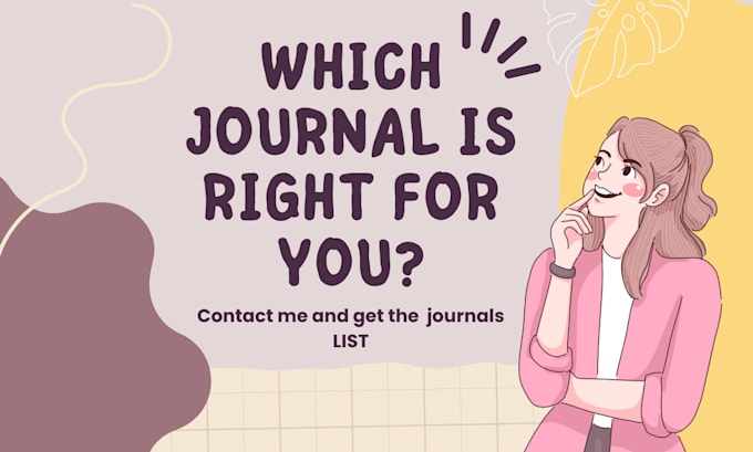 select a right journal for your research article