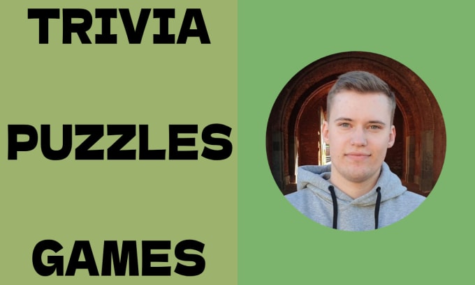 Make word search trivia questions crossword cryptogram by Tomas