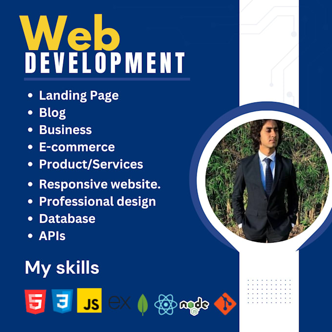 build a website, full stack