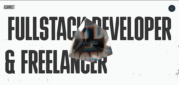 develop a 3d threejs website for you