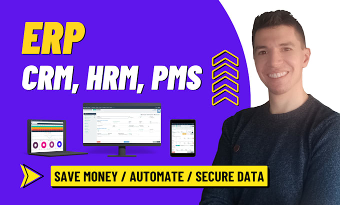 develop custom erp, CRM, and inventory management software