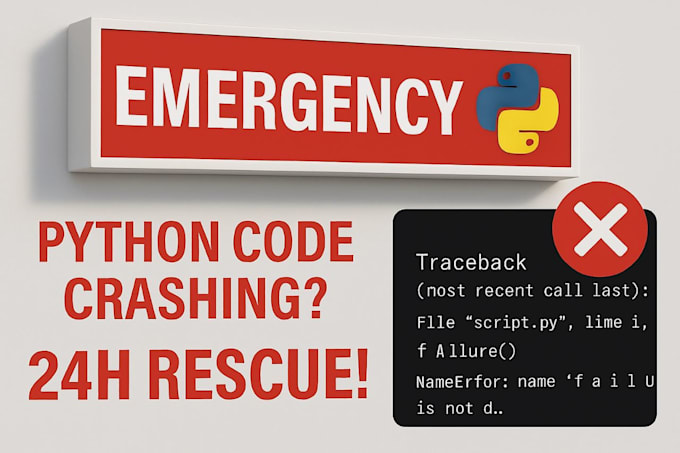 Debug and fix your broken python data analysis code by Astraaviva | Fiverr