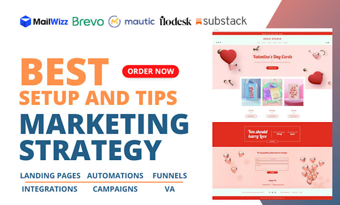 optimize mailwizz, brevo, mautic, sendy, flodesk, substack,setup email marketing
