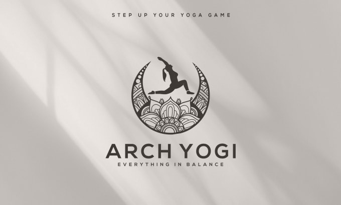 do flat minimalist logo design and branding for your business