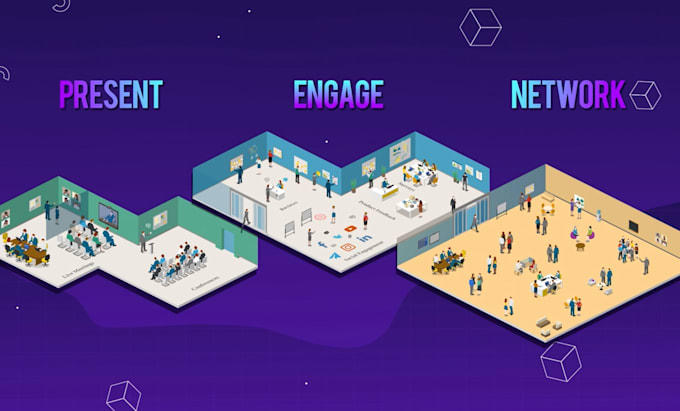 create custom isometric animation explainer video