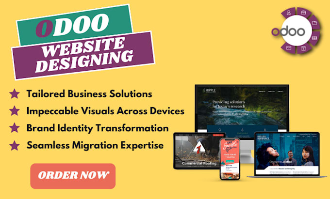 migrate, customize and develop website in odoo