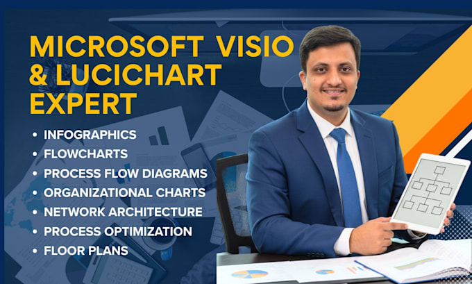 create any flowchart or diagram using microsoft visio or lucidchart