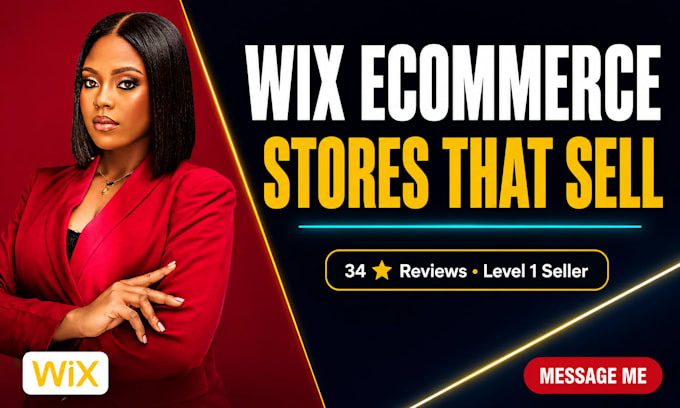 design or redesign your wix website for ecommerce and online stores
