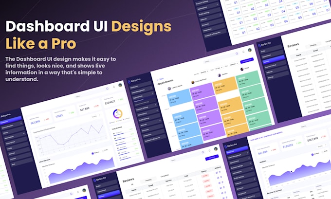 craft a stunning dashboard UI design for your web app