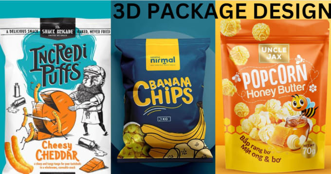 Do food packaging design, pouch design, product packaging design by ...
