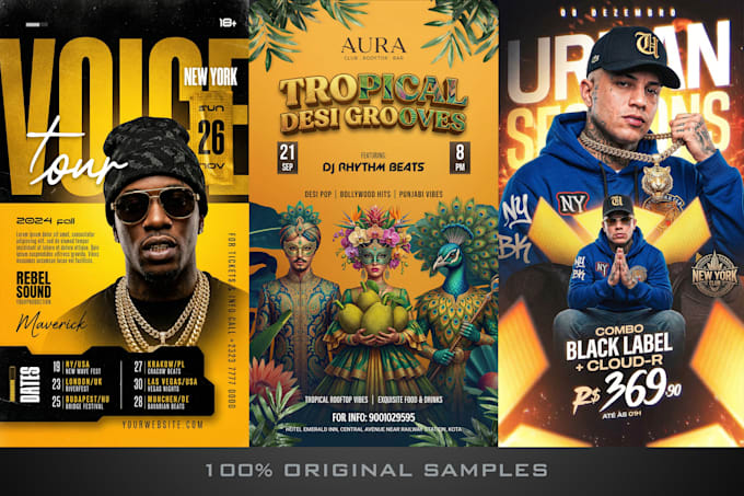 design an awesome flyer