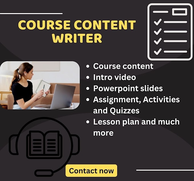 create customized course content, curriculum, and online learning materials