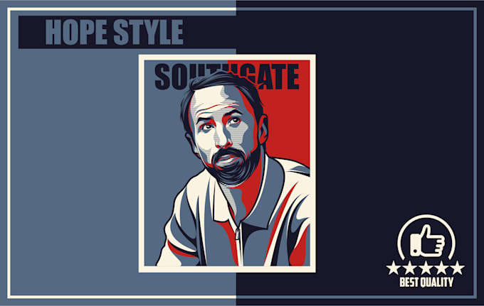 create obama hope style poster from your photo