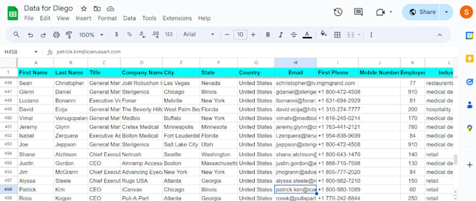 be email marketing specialist and CRM specialist
