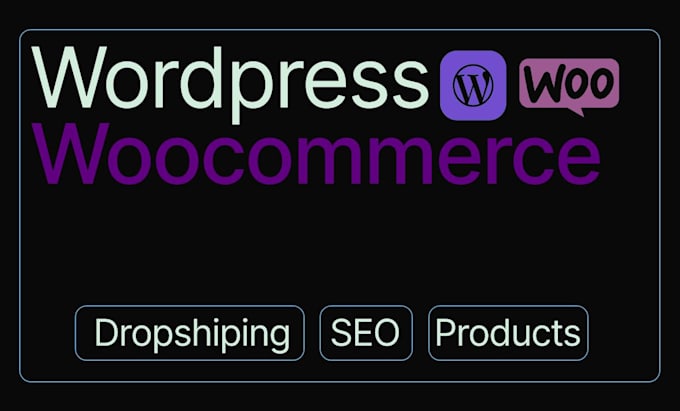 create an ecommerce website with woocommerce and optimized