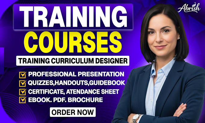 design presentation for lectures, workshop and training