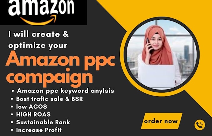manage and optimize amazon PPC campaign to increase sales