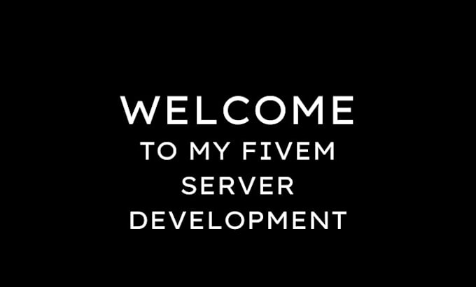 Do fivem server development by Hashim_aliyan | Fiverr