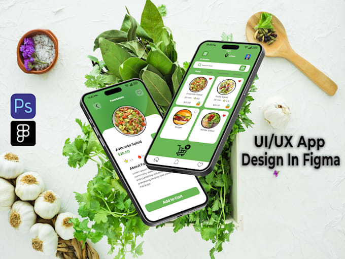 Do ui ux design, app design, screen design, mobile app design by using ...