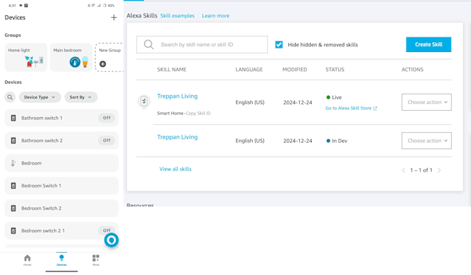 Crea habilidades de alexa personalizadas para tu hogar inteligente