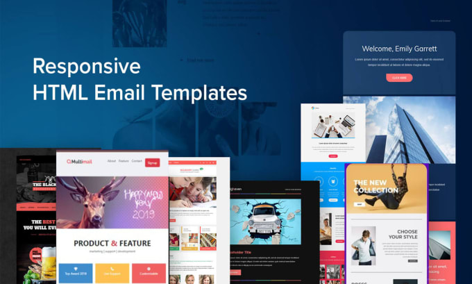 Code html email template by Niluraj79 | Fiverr