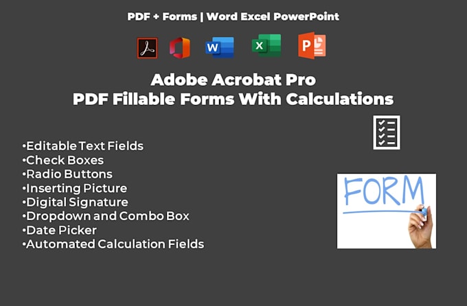 Edit design and convert adobe acrobat pdf fillable form with ...