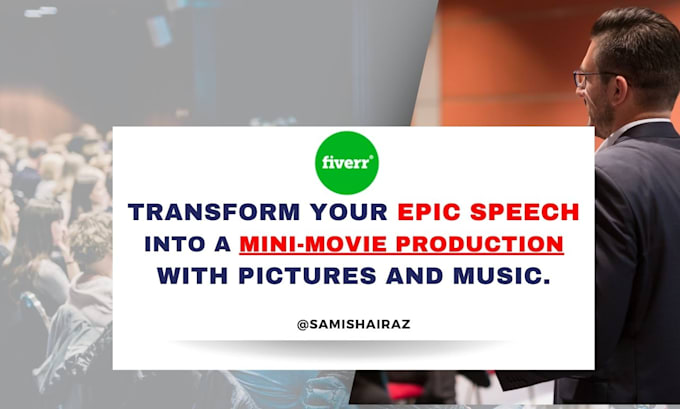 create your speakers signature reel as a speaker showreel reel editor