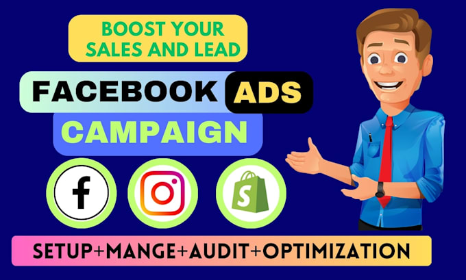 setup shopify facebook video ads and instagram ads campaign