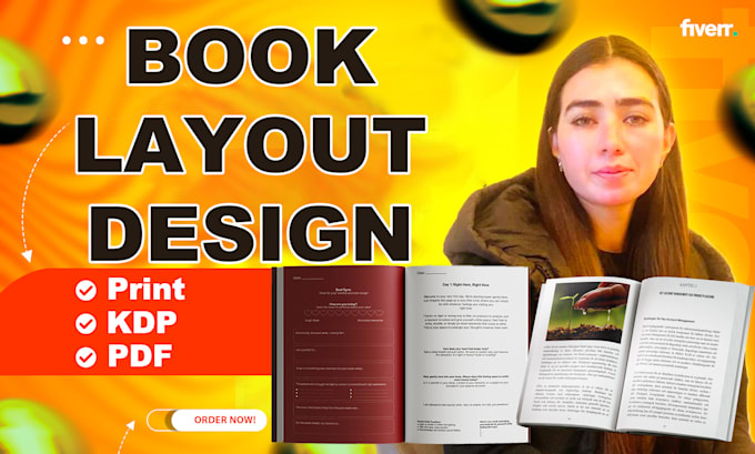 design book formatting and layout for kindle and print
