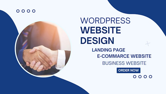 create a professional responsive wordpress website for your business