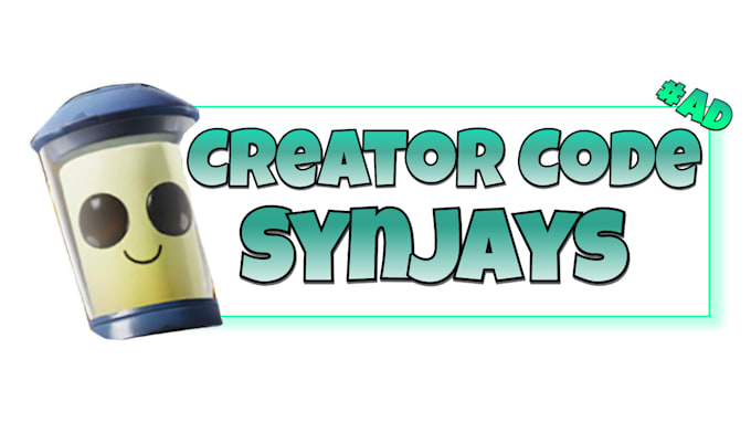 Make you a creator code banner with your ideas at mind by Synjays | Fiverr