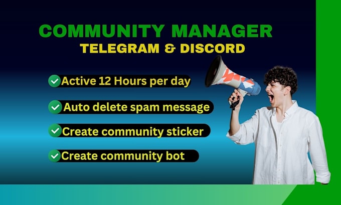 be expert telegram community manager with 20 crypto chatters and bot setup