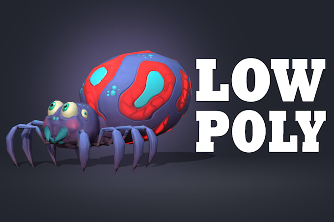 3d modeling any low poly model for your game