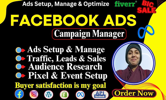 do facebook ads campaign, run fb ads marketing, shopify ads