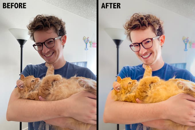 do photo editing and portrait retouching