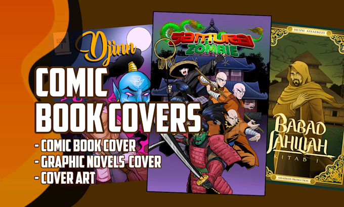 create custom comic book cover art