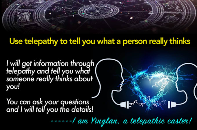 use telepathy to tell you what a person really thinks