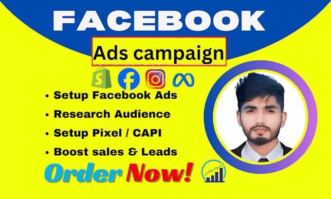 be your facebook ads campaign, meta ad and instagram advertising