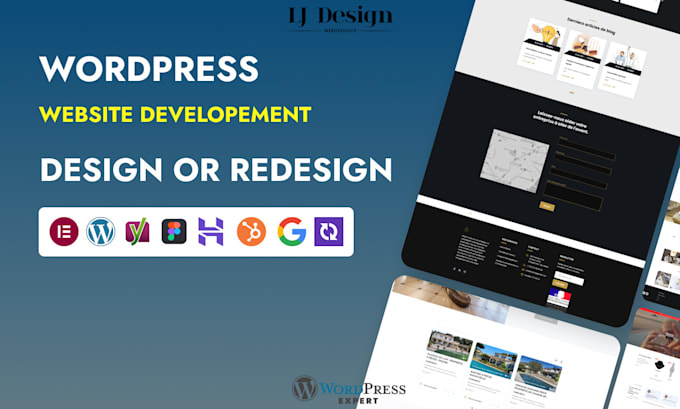 fully functional wordpress website design