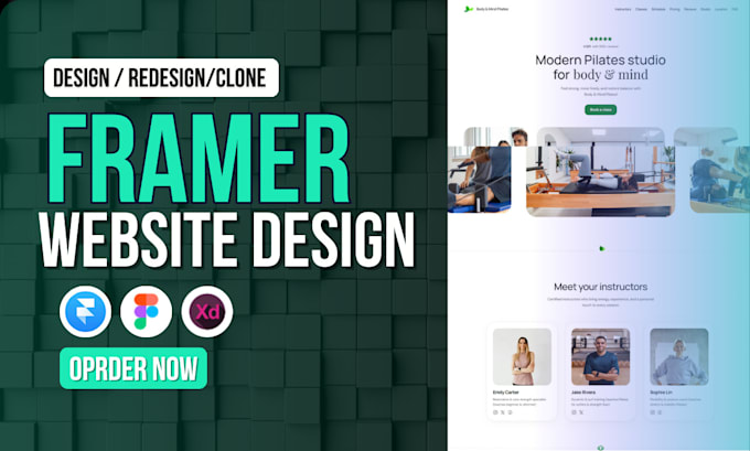 framer developer, interactive framer website design figma to framer landing page